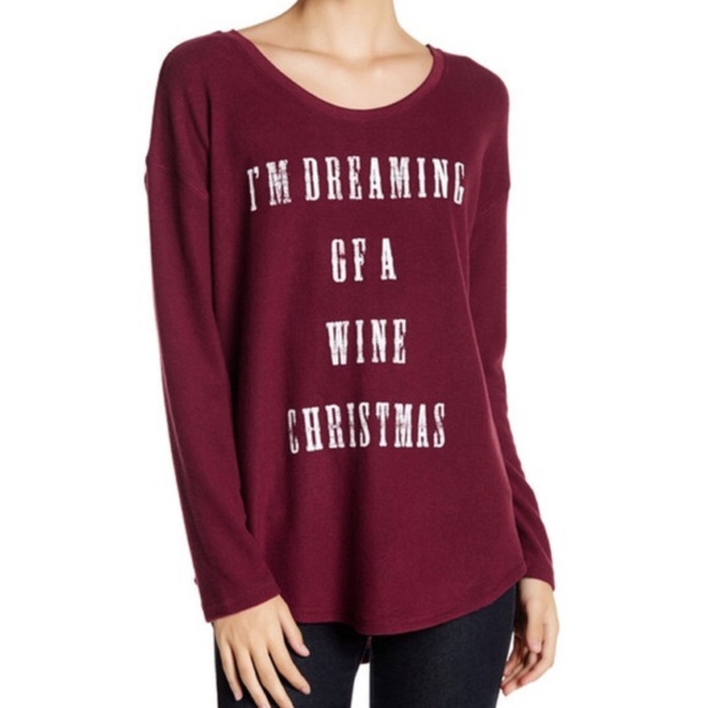 Signorelli Wine Christmas Crew Neck Soft Holiday Sweater